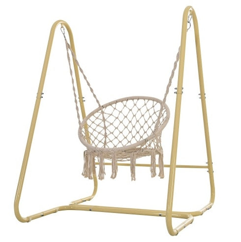 Outdoor & Garden collection - Macrame swing hammock chair