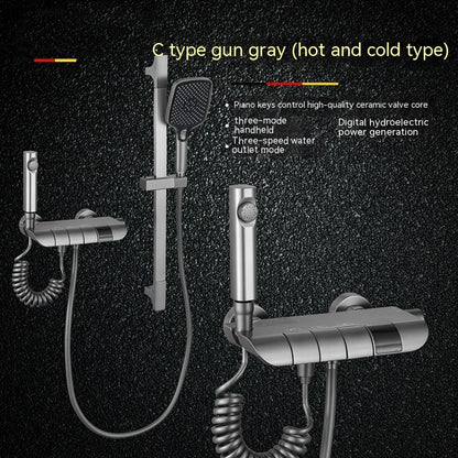 Shower Set with Digital Display