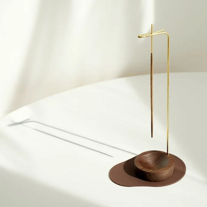 Wood Incense Holder