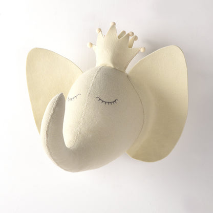 Handmade 3D Animal Wall Decor for Kids' Room