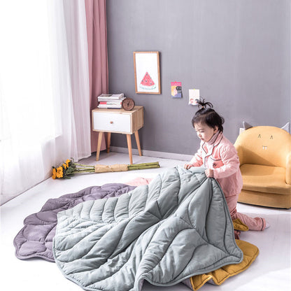 Leaf Shape Kids Floor Mat