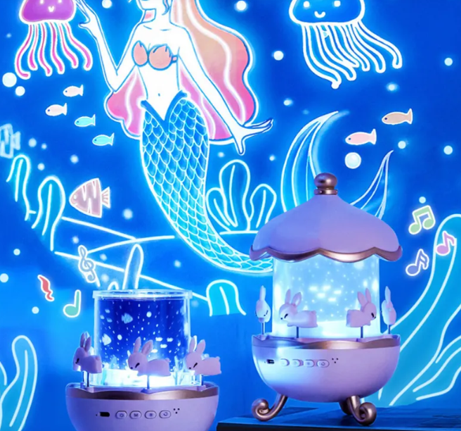 Kids Starry Night Light Projector