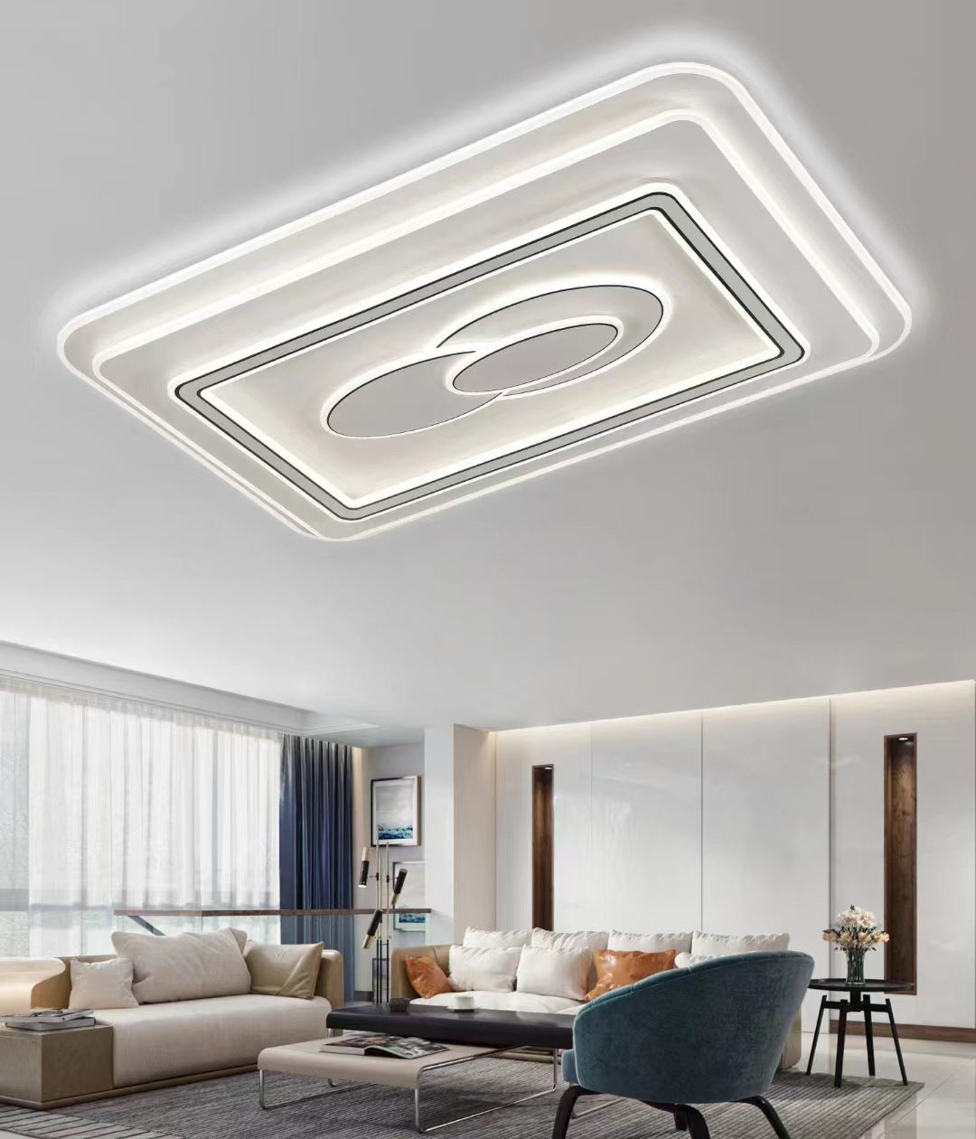 2024 Modern Smart LED Ceiling Light for Living Room