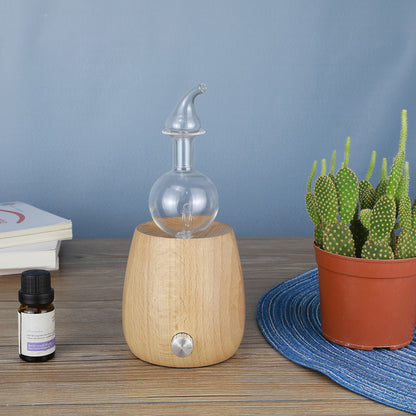 Customizable Silent Wooden Essential Oil Diffuser