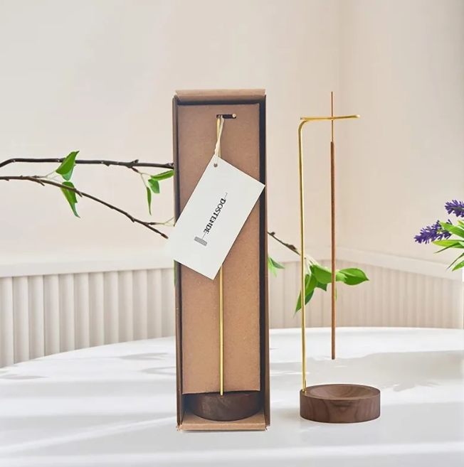 Wood Incense Holder