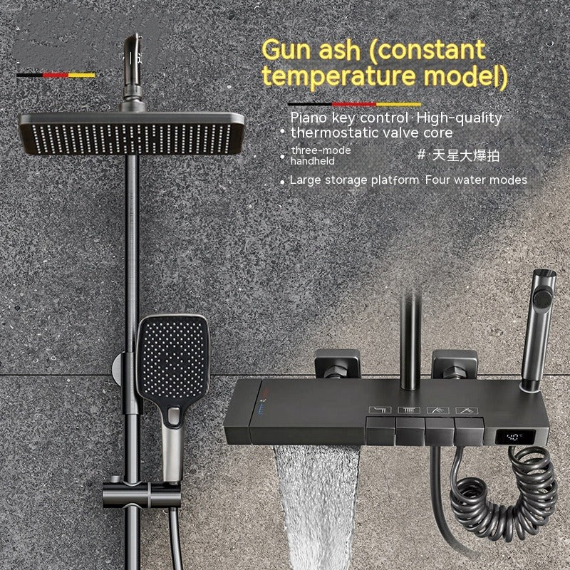 Shower Set with Digital Display