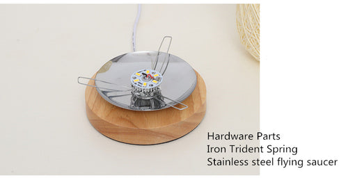 LED Rattan Ball Table Lamp with Night Light Function