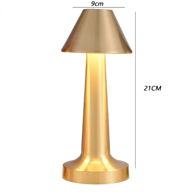 Cordless Rechargeable LED Table Lamp for Home & Cafe