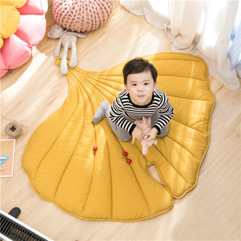 Leaf Shape Kids Floor Mat