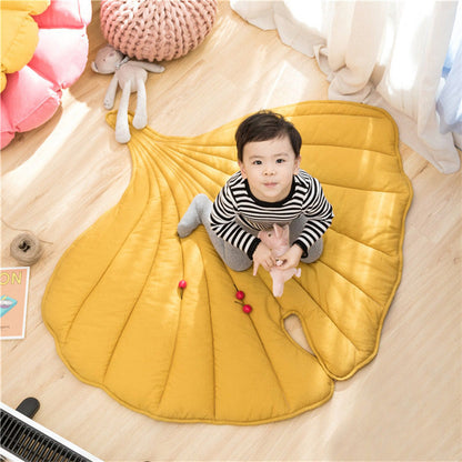 Leaf Shape Kids Floor Mat