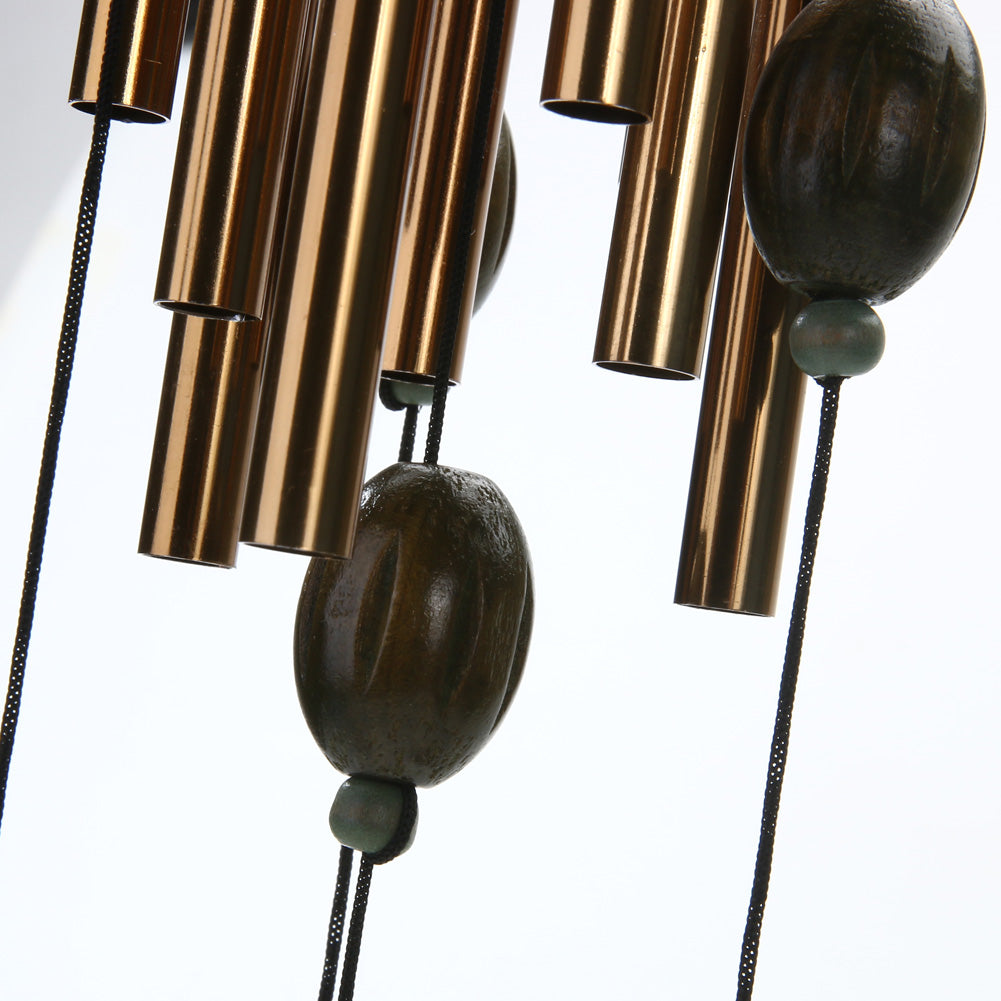 62cm Rustproof Copper Wind Chime for Garden Decor