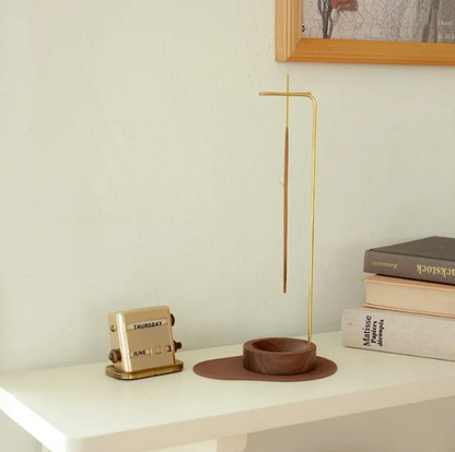 Wood Incense Holder