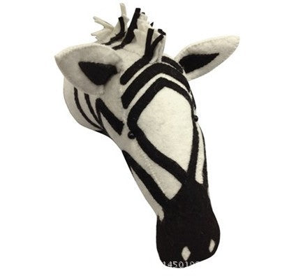 Handmade 3D Animal Wall Decor for Kids' Room
