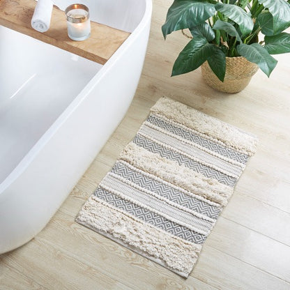 Bath Rug Grey 20x32