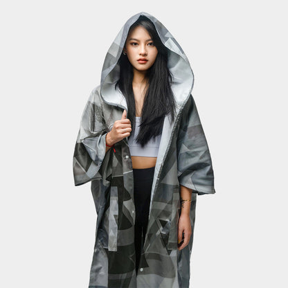 Quick Drying Beach Bathrobe Cape for Men and Women
