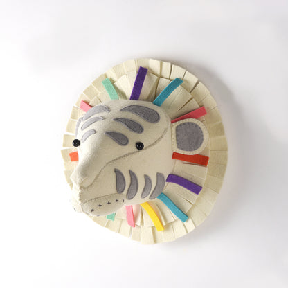 Handmade 3D Animal Wall Decor for Kids' Room
