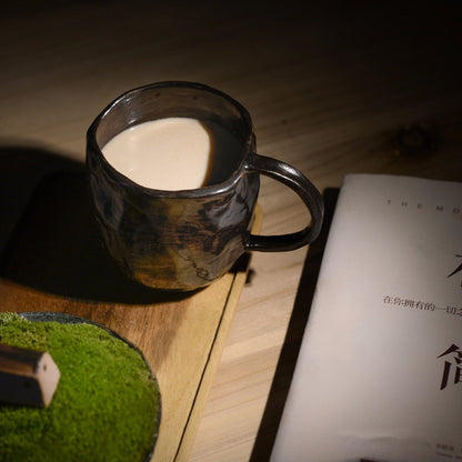 Japanese Retro Stoneware Ceramic Water Cup
