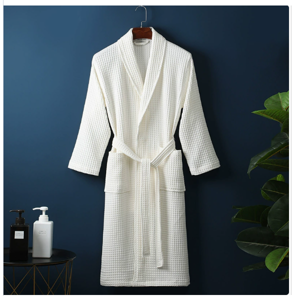 Cotton Hotel Bathrobe for Adults - Unisex Design