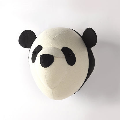 Handmade 3D Animal Wall Decor for Kids' Room