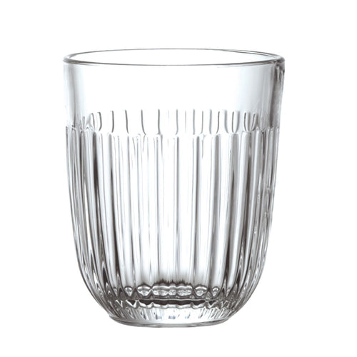 La Rochere Quessant Glass Tumbler Set of 6 (Clear) - Modern Drinking Glasses for Any Occasion - La Rochere Glassware - Glassware Sets - La Rochere Tumbler - Dishwasher Safe Tumbler Glass Set (10 oz)