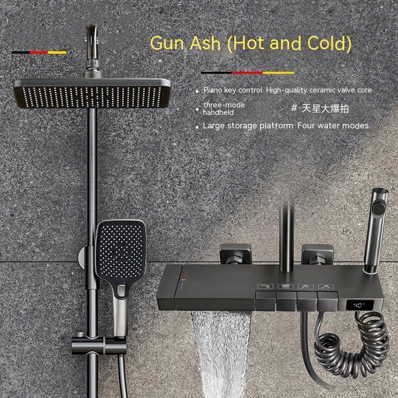 Shower Set with Digital Display