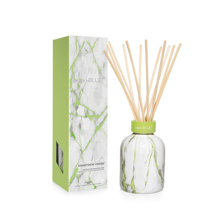 Capri Blue Reed Diffuser Set - Includes Modern Marble Oil Diffuser Diffuser Sticks & Aroma Diffuser Oil - Air Freshener - Diffusers for Home Decor - Honeydew Crush Diffuser Scents (5.7 fl oz)