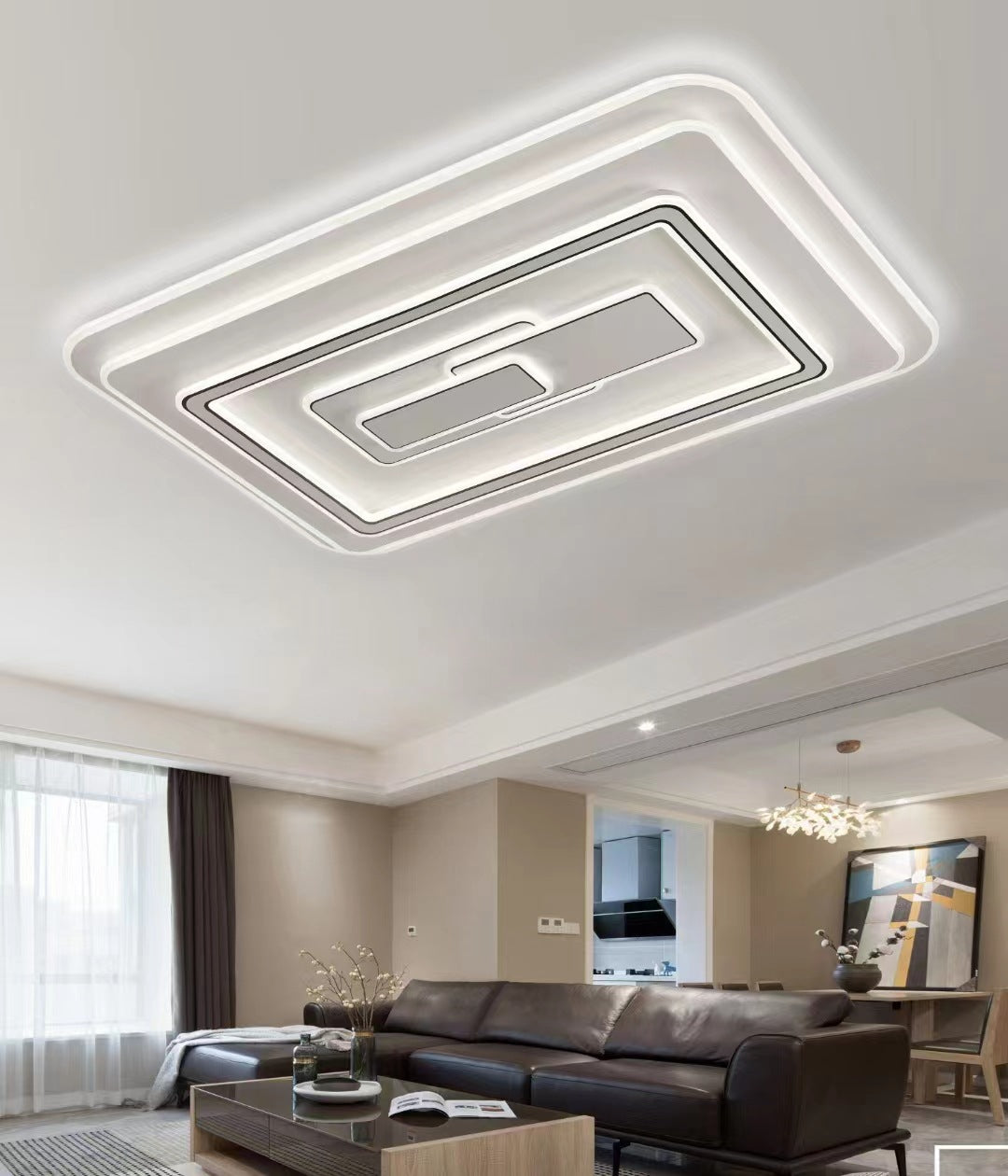 2024 Modern Smart LED Ceiling Light for Living Room