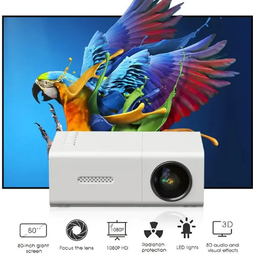 Mini Portable LED Home Theater Projector
