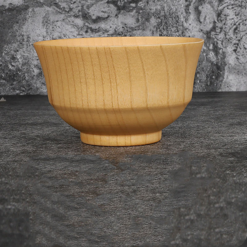 Unfinished Wax-Free Wooden Bowl