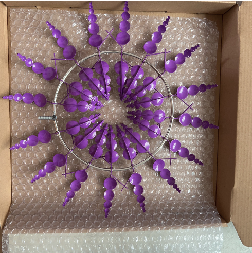 MysticMotion™ Kinetic Metal Wind Spinner (One Piece)