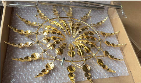 MysticMotion™ Kinetic Metal Wind Spinner (One Piece)