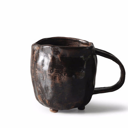 Japanese Retro Stoneware Ceramic Water Cup