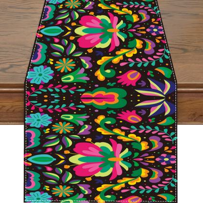 Linen Table Runner for Home and Restaurant Decoration