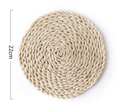 Corn Husk Trivet for Hot Pots and Dishes