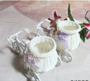 Wholesale Rattan Flower Cart - Decorative Planter Pot