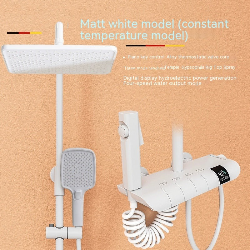 Shower Set with Digital Display