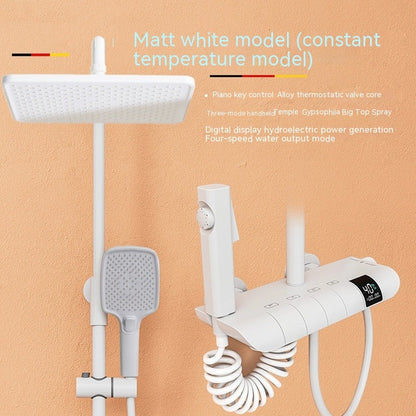 Shower Set with Digital Display