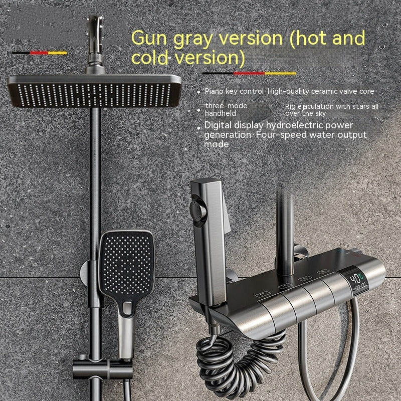 Shower Set with Digital Display