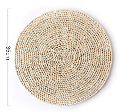 Corn Husk Trivet for Hot Pots and Dishes