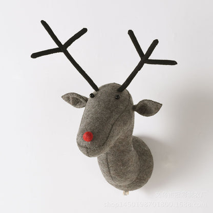 Handmade 3D Animal Wall Decor for Kids' Room