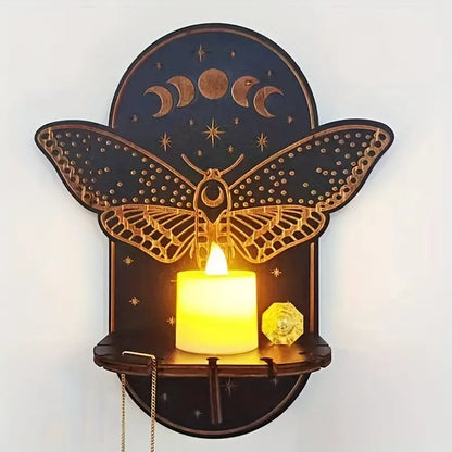 Creative Animal Crystal Shelf and Wall Candle Holder